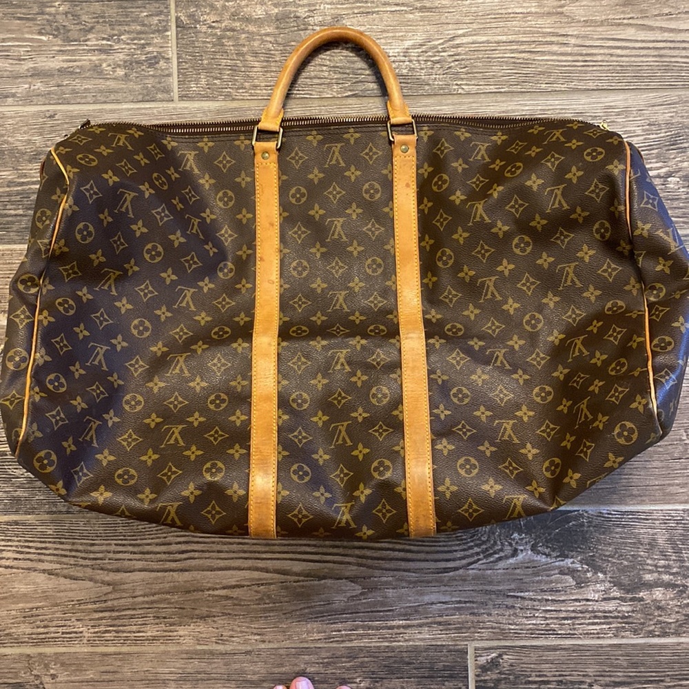 🤎 🤎🤎Gorgeous Vintage Louis Vuitton Travel Keepall Duffel 🤎🤎🤎 - Picture 3 of 15